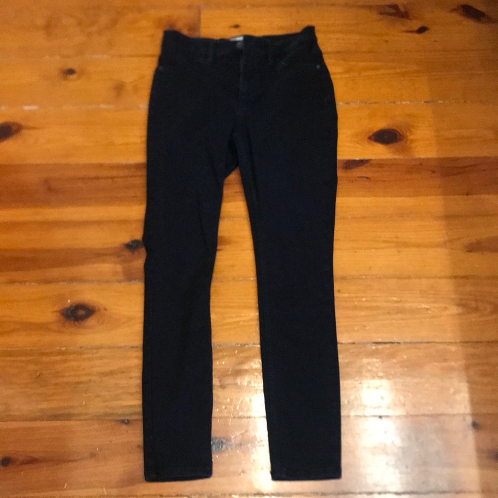 Free People black skinny jeans!